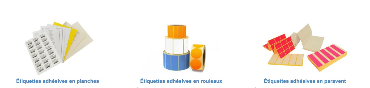 étiquettes services administratifs