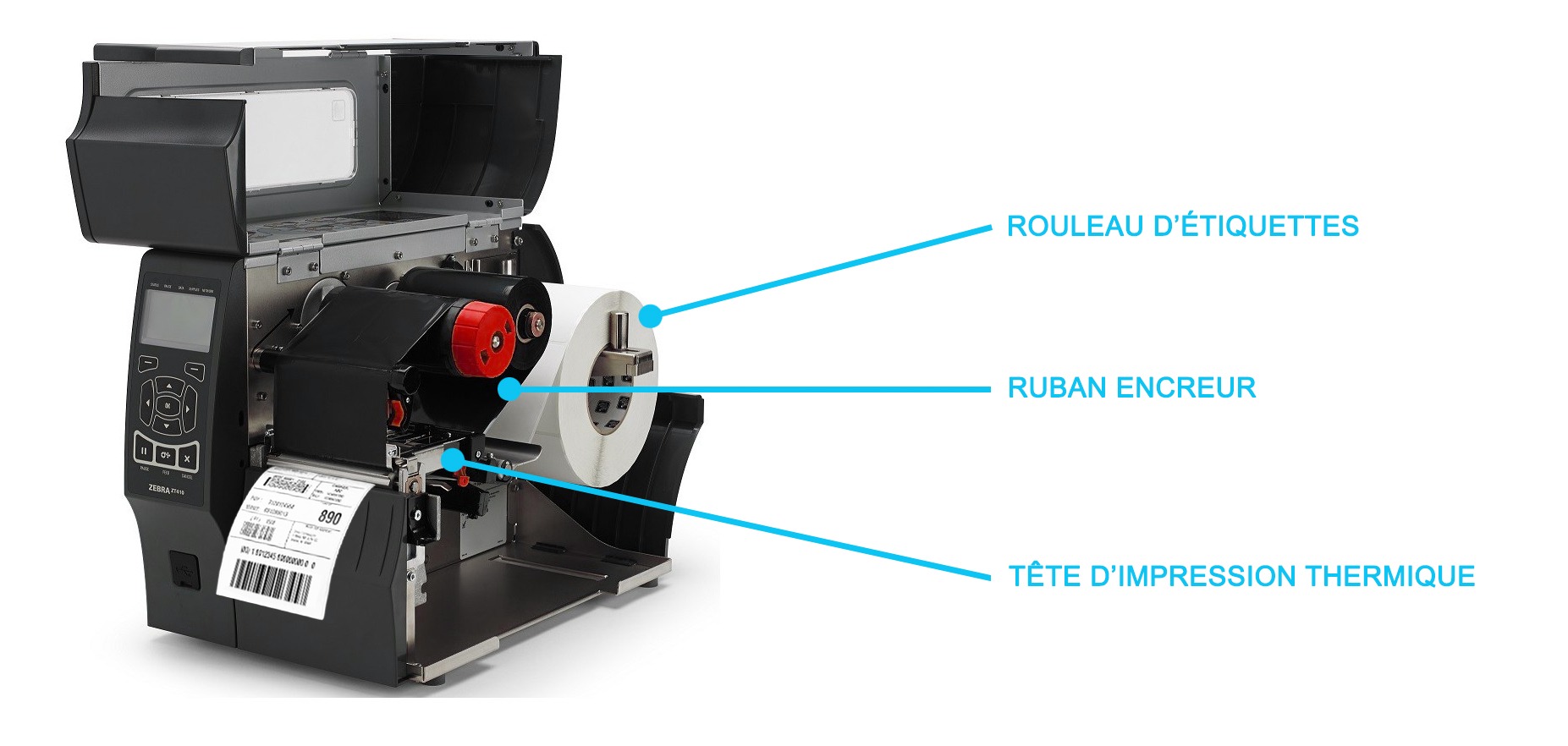 impression transfert thermique, etikouest medical